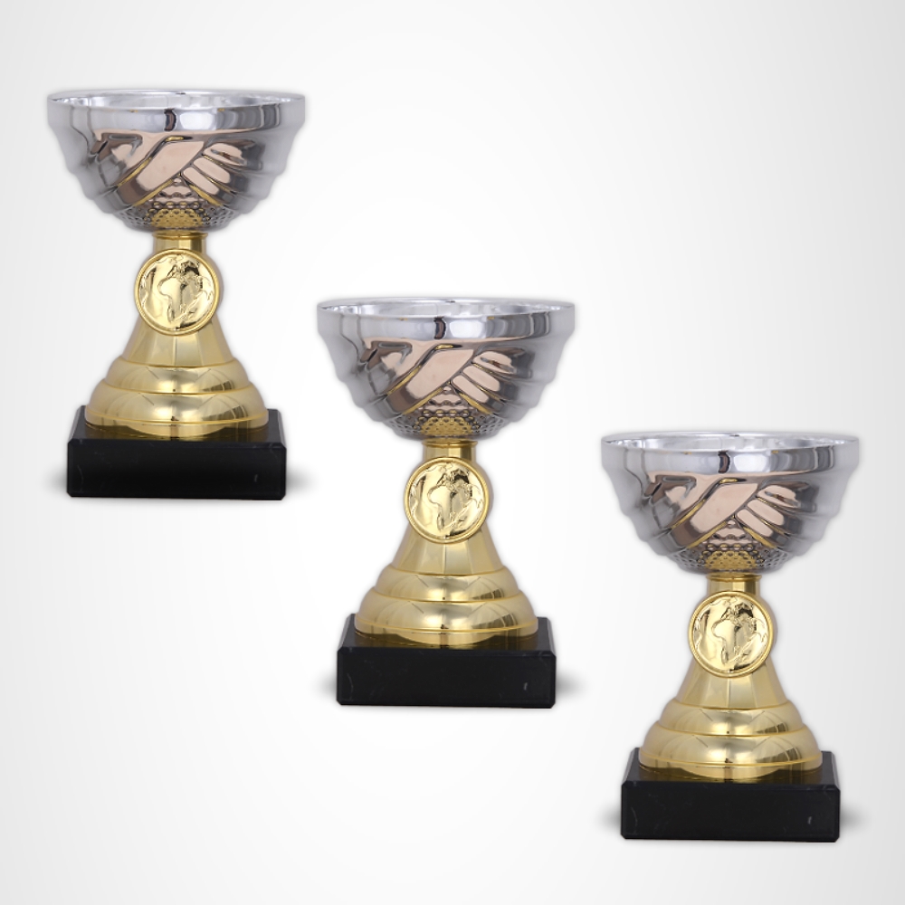 3er Pokalserie Pokale Wellington mit Gravur günstige preiswerte Pokale kaufen 