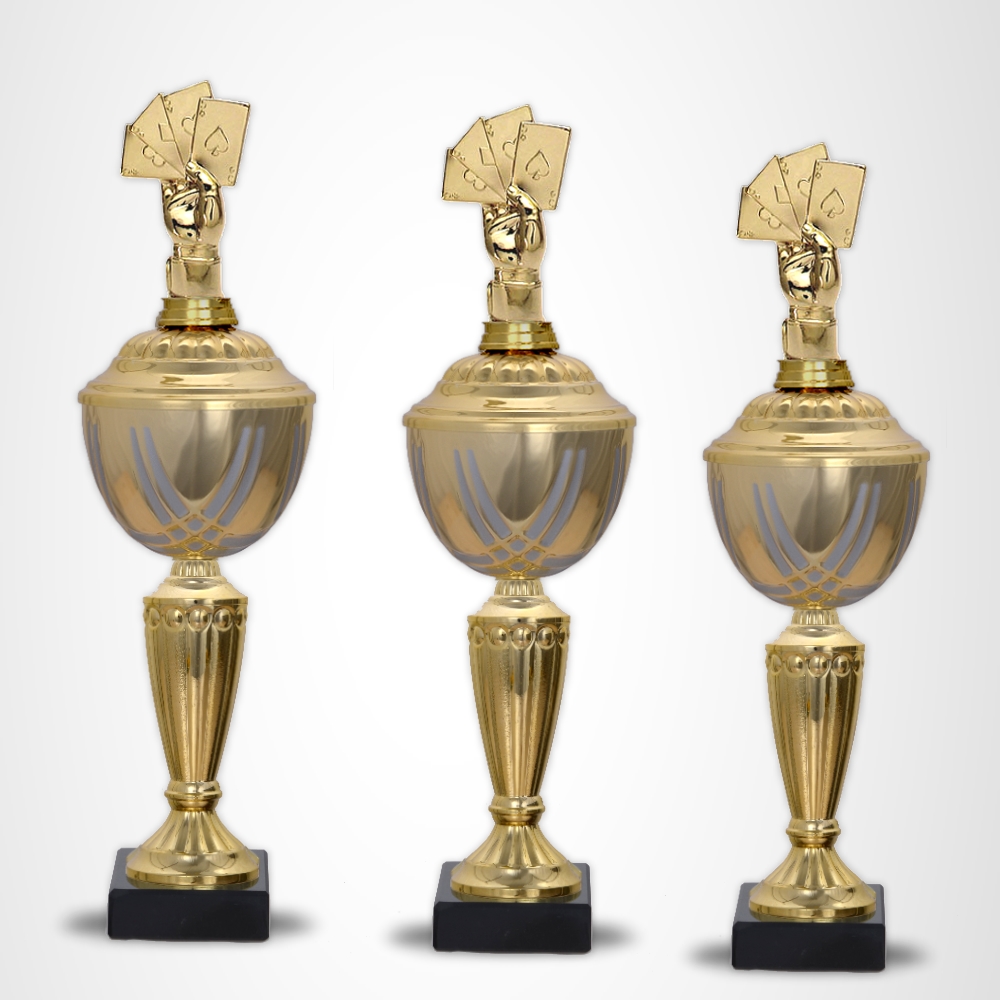 3er Skat Poker Pokalserie Pokale Poker GOLDEN PRESTIGE 